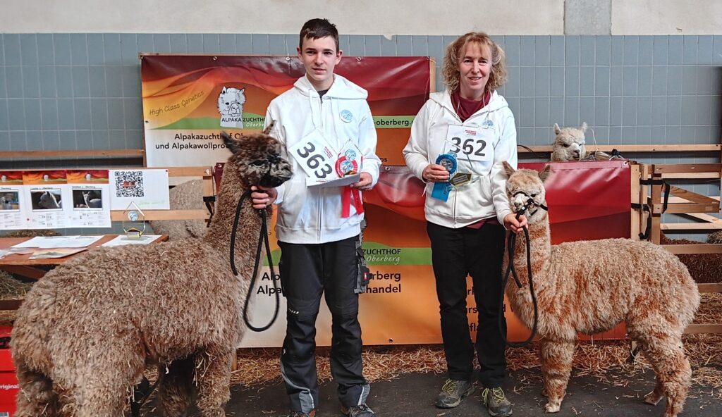 Lollipop vom Oberberg und Campari vom Oberberg, Color-Champion und Reserve-Color-Champion appaloosa